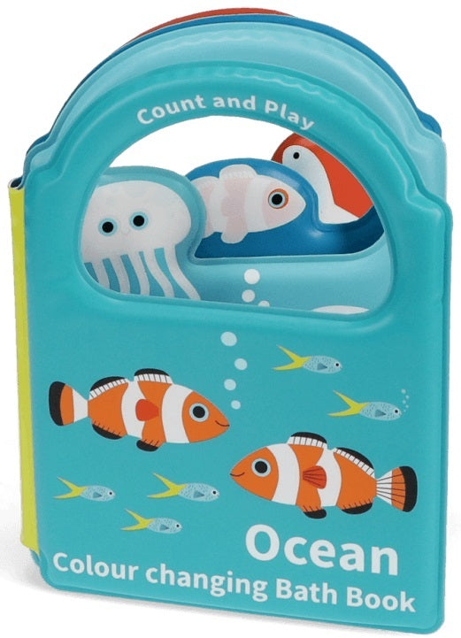 Rex London: Colour Changing Bath Book - Ocean