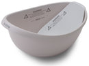 Bubble: Baby Bath with Newborn Support Insert - Taupe