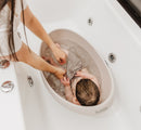 Bubble: Baby Bath with Newborn Support Insert - Taupe