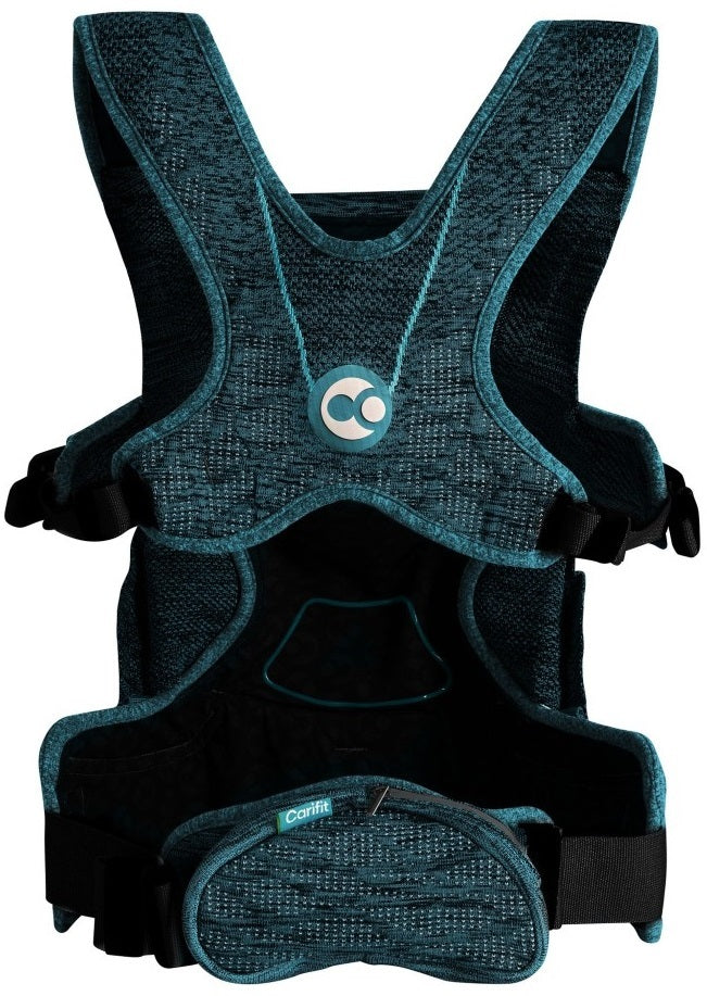 Carifit: Carifit+ Multi-Position Baby Carrier - Cool Green