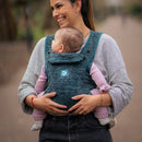 Carifit: Carifit+ Multi-Position Baby Carrier - Cool Green