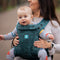 Carifit: Carifit+ Multi-Position Baby Carrier - Cool Green