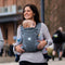 Carifit: Carifit+ Multi-Position Baby Carrier - Cool Grey