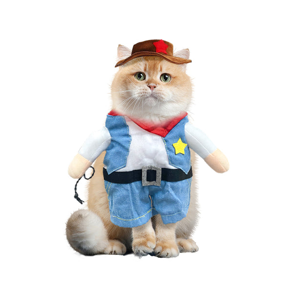 ZOOMIES Pet Cowboy Costume - Small - Special Edition