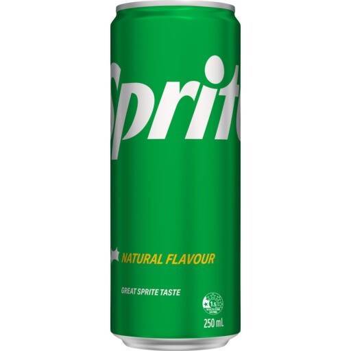 Sprite Lemonade Lime Soft Drink Mini Cans - 250ml (24 Pack)