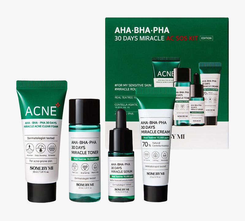 Some By Mi: AHA, BHA, PHA 30 Days Miracle AC SOS Kit