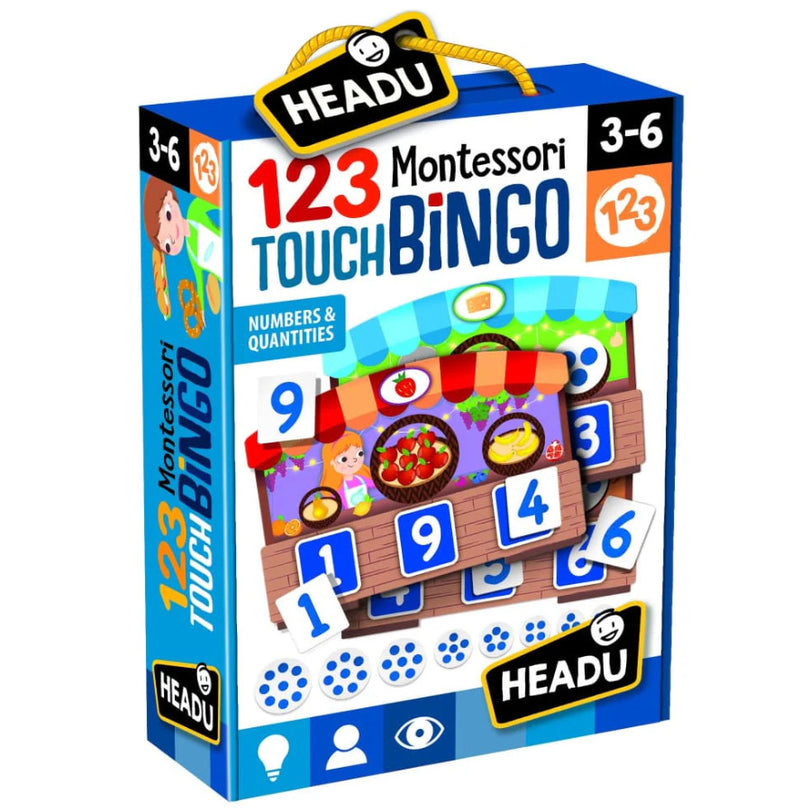 Headu: 123 Montessori Touch Bingo