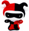 DC Comics: Dog Toy Squeaker Plush - Chibi Harley Quinn