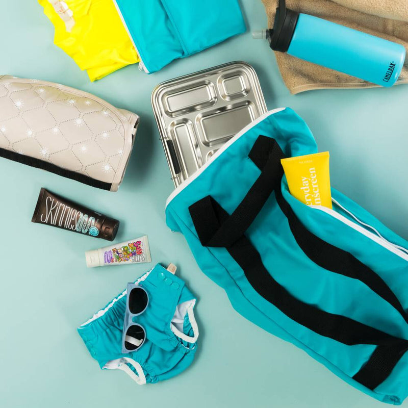 Nestling: Neon by Nestling Swim Bag - Aqua