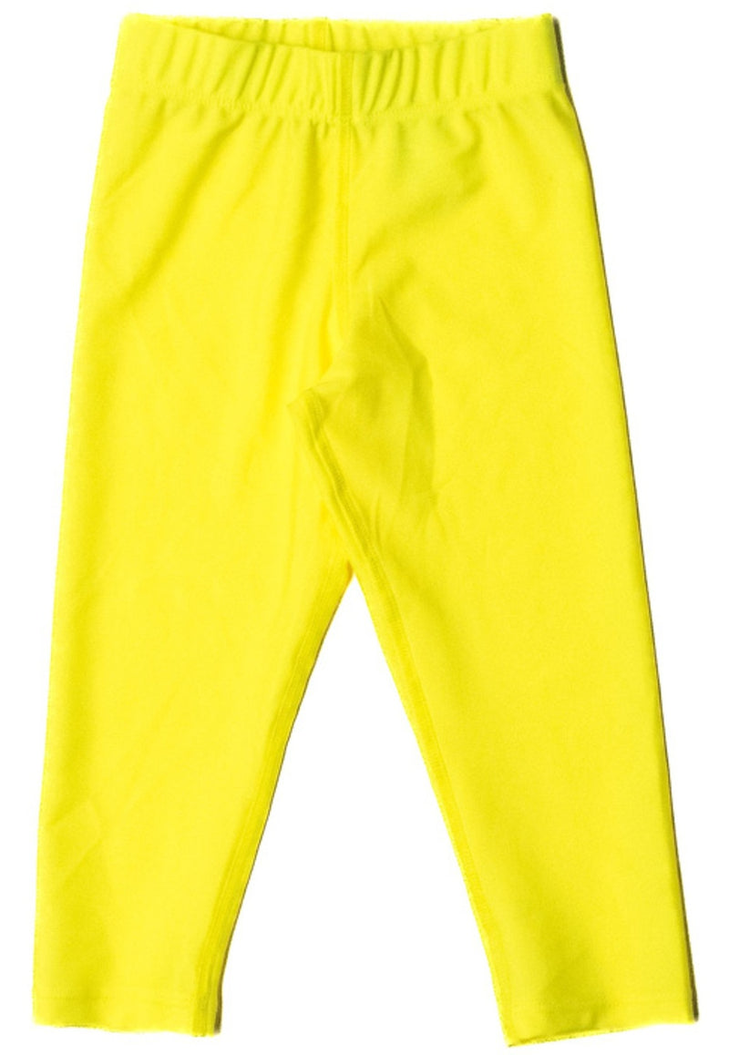 Nestling: Swim Leggings - Neon Yellow (1-2 years)