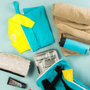 Nestling: Neon by Nestling Double Pocket Wet Bag - Aqua