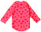 Nestling: Swim Rash Vest - Pink Hearts (6-12 months)