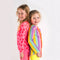 Nestling: Swim Rash Vest - Pink Hearts (3-4 years)