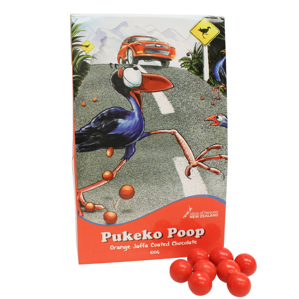 Pukeko Poop - Jaffa Coated Chocolates