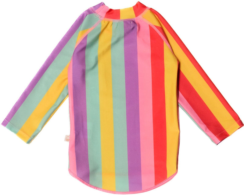 Nestling: Swim Rash Vest - Unicorn Stripe (1-2 years)