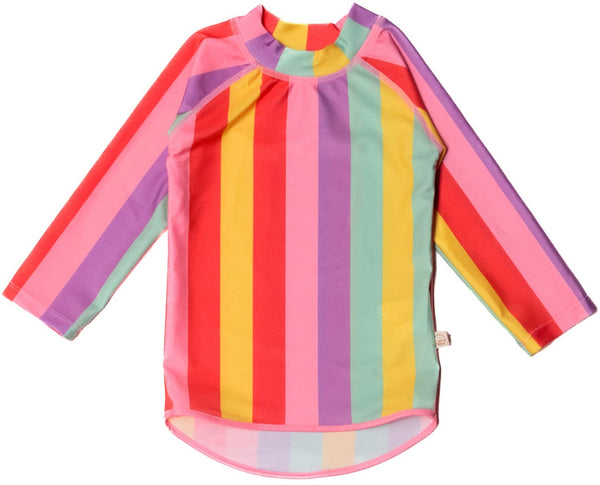 Nestling: Swim Rash Vest - Unicorn Stripe (1-2 years)