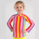 Nestling: Swim Rash Vest - Unicorn Stripe (1-2 years)