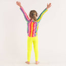 Nestling: Swim Rash Vest - Unicorn Stripe (2-3 years)