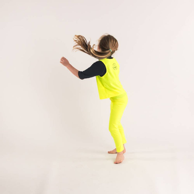 Nestling: Be Seen Over Vest - Neon Yellow (1-2 years)