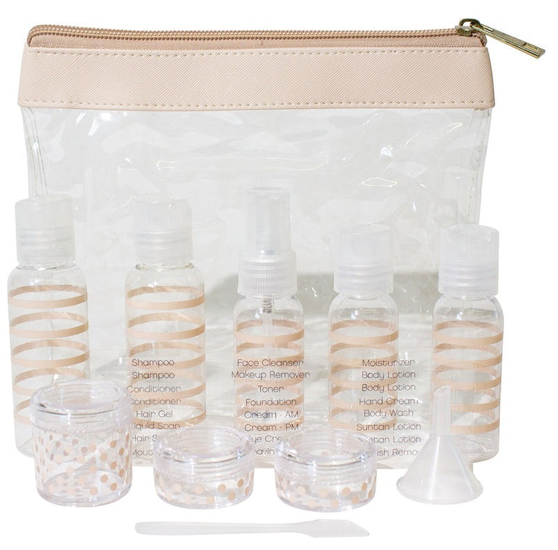 Tender Love + Carry: Travel Pouch With Bottles - Oat