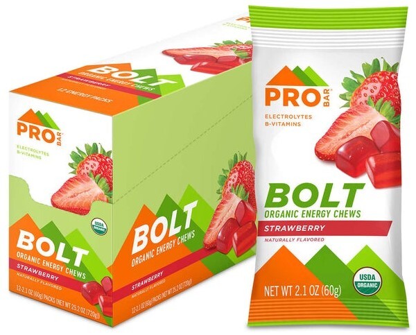 PROBAR Bolt Energy Chews - Strawberry (60g) x 12