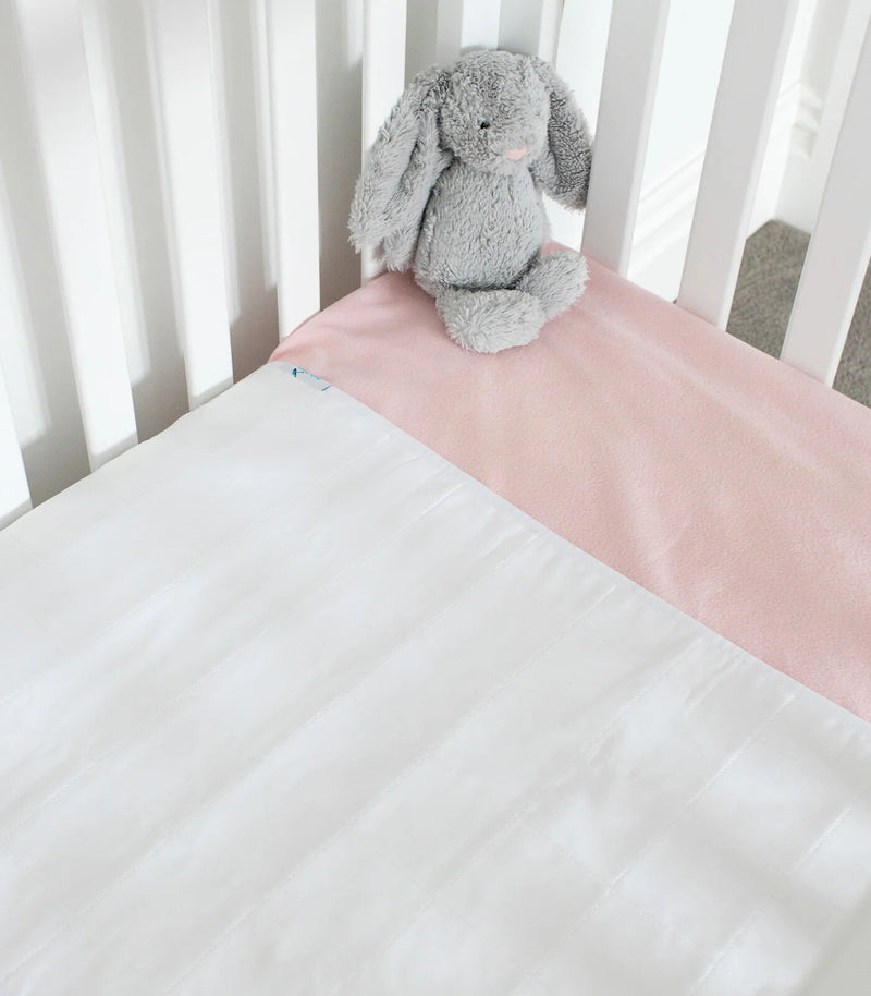 Brolly Sheets: Cot Pad with Wings - White