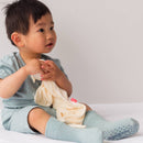 Woolbabe: Merino & Organic Cotton Sleepy Socks - Tide (4-6 years)