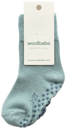 Woolbabe: Merino & Organic Cotton Sleepy Socks - Tide (4-6 years)