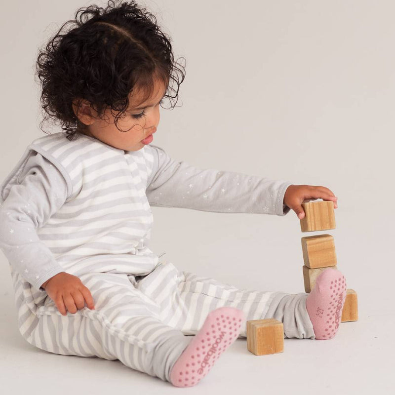 Woolbabe: Merino & Organic Cotton Sleepy Socks - Dusk (4-6 years)