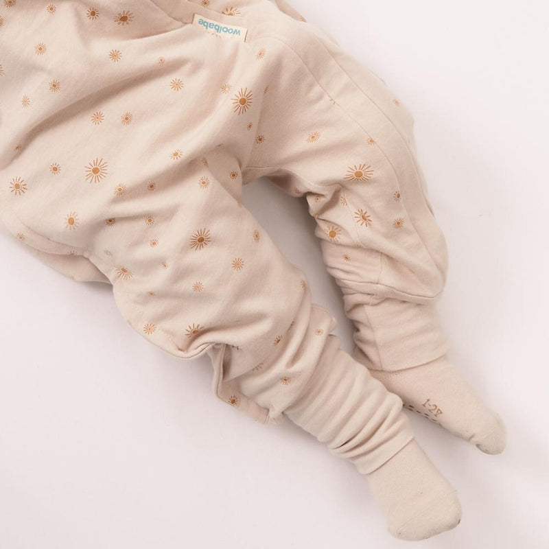 Woolbabe: Merino & Organic Cotton Sleepy Socks - Dune (4-6 years)