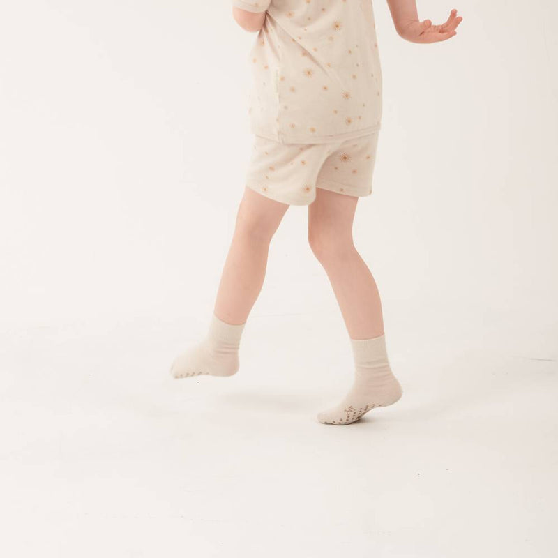 Woolbabe: Merino & Organic Cotton Sleepy Socks - Dune (4-6 years)