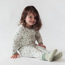 Woolbabe: Merino & Organic Cotton Sleepy Socks - Meadow (4-6 years)