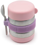 Melii: Fidget Thermos - Pink + Purple + Grey (300ml)