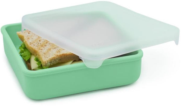 Melii: Silicone Sandwich Container - Mint