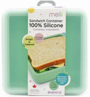 Melii: Silicone Sandwich Container - Mint