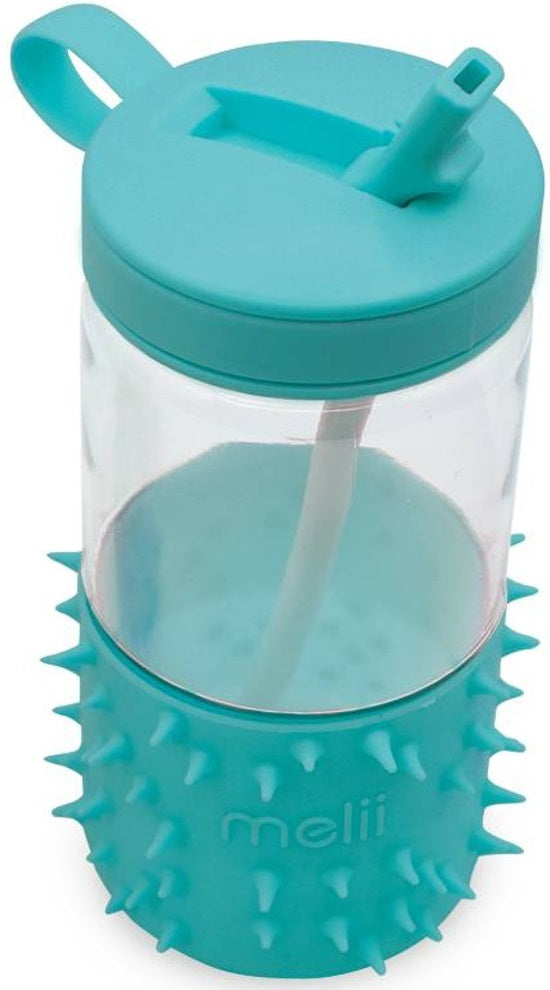 Melii: Spikey Water Bottle - Blue