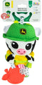 Lamaze & John Deere: Bella the Cow Clip & Go Activity Toy