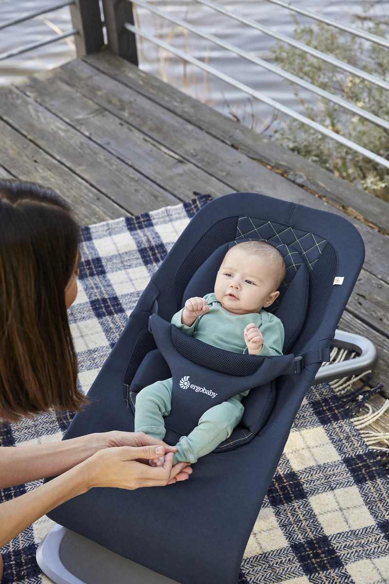 Ergobaby: Evolve 3 in 1 Bouncer - Cool Blue