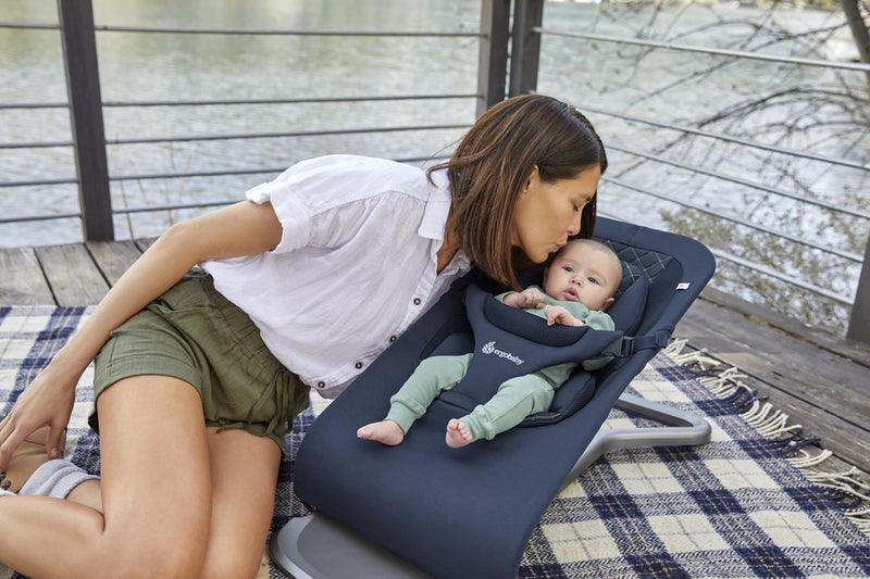 Ergobaby: Evolve 3 in 1 Bouncer - Cool Blue