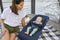 Ergobaby: Evolve 3 in 1 Bouncer - Cool Blue