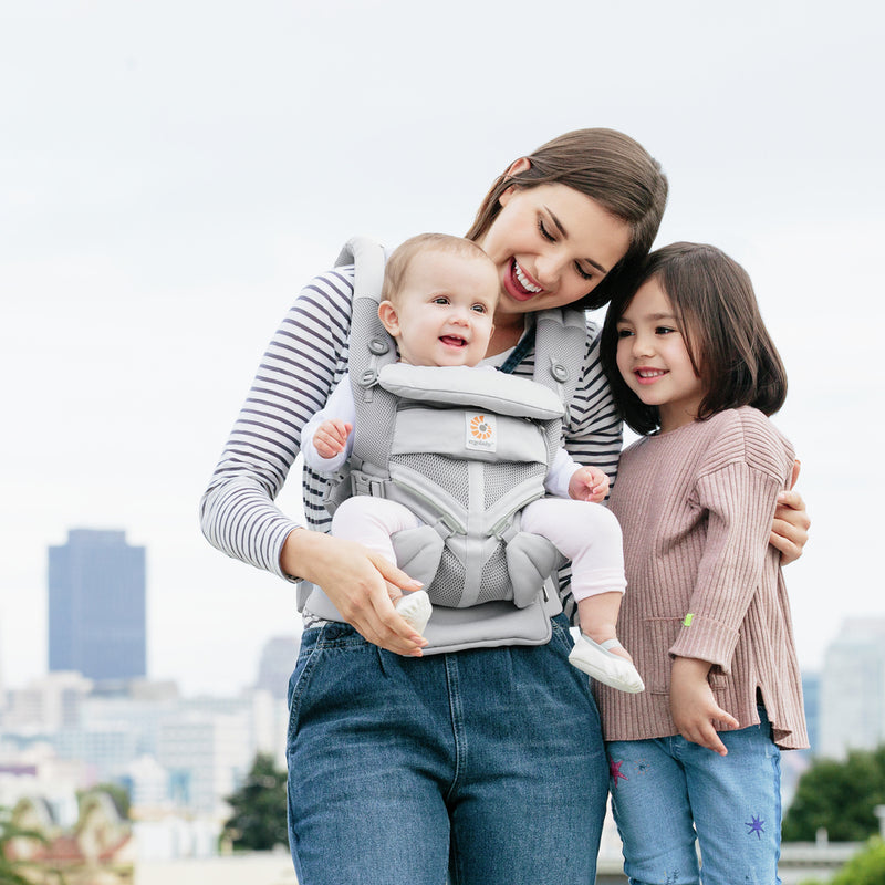 Ergobaby: Omni 360 Cool Air Mesh Baby Carrier - Pearl Grey