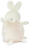 Bunnies by the Bay: Baby 'Blossom Bunny' Roly Poly Soft Toy - Pastel Pink (16cm)