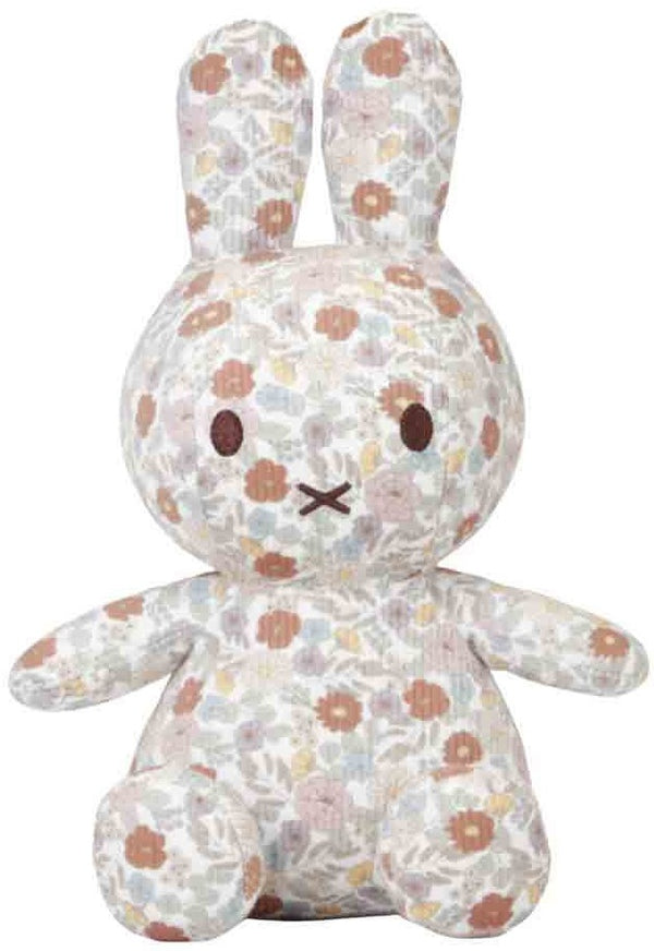 Miffy: Soft Toy - Vintage Flowers All Over Print (25cm)