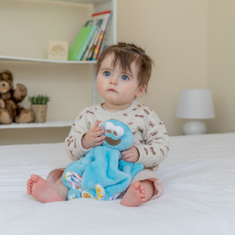 Sesame Street: Cookie Monster Comfort Blanket