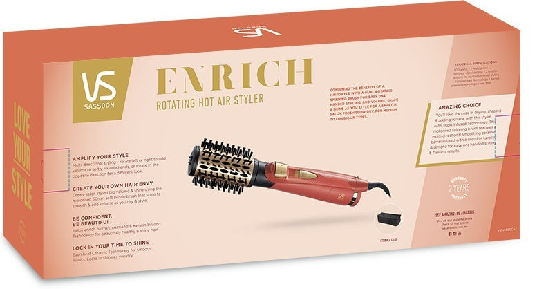 VS Sassoon: Enrich Rotating Hot Air Styler