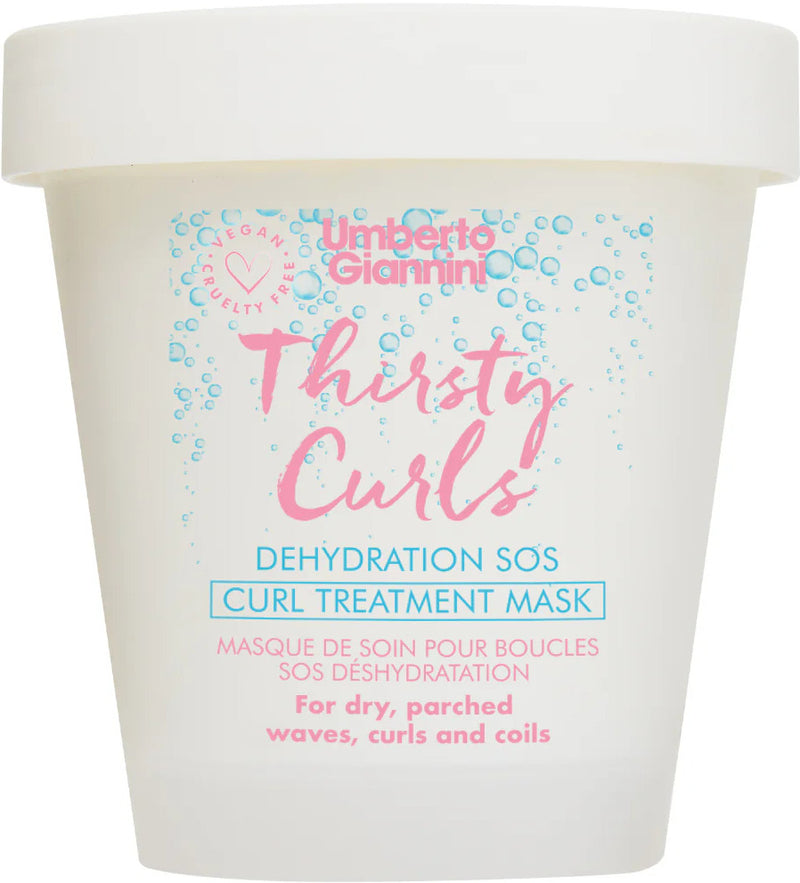 Umberto Giannini: Thirsty Curls Overnight Hydration Treatment Mask (210ml)