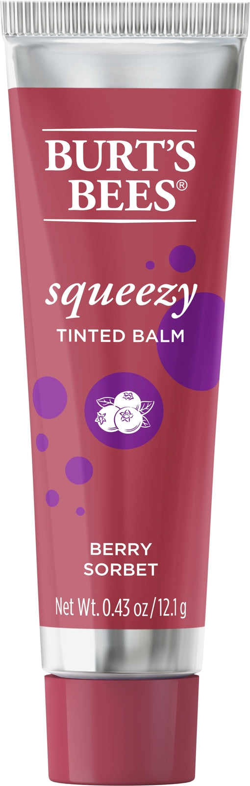 Burt's Bees: Squeezy Tinted Lip Balm - Berry Sorbet