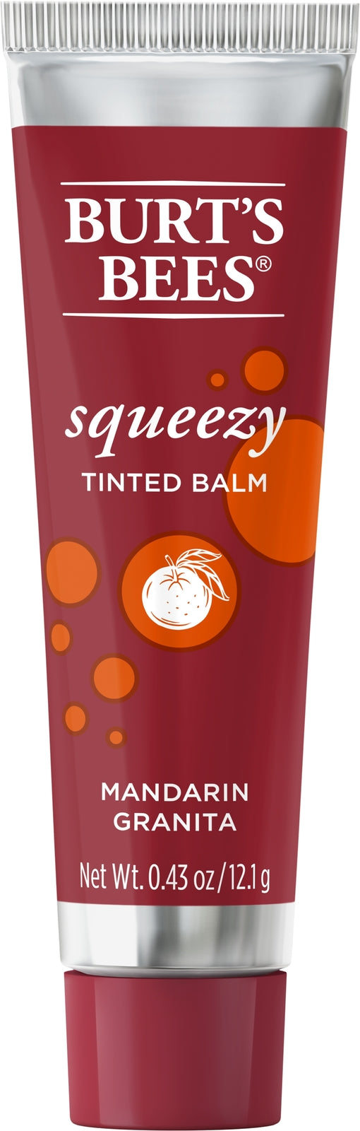 Burt's Bees: Squeezy Tinted Lip Balm - Mandarin Granita