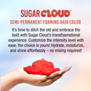 Punky: Sugar Cloud Semi-Permanent Foam Hair Colour - Licorice Red (177ml)