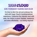 Punky: Sugar Cloud Semi-Permanent Foam Hair Colour - Pop Rock Purple (177ml)